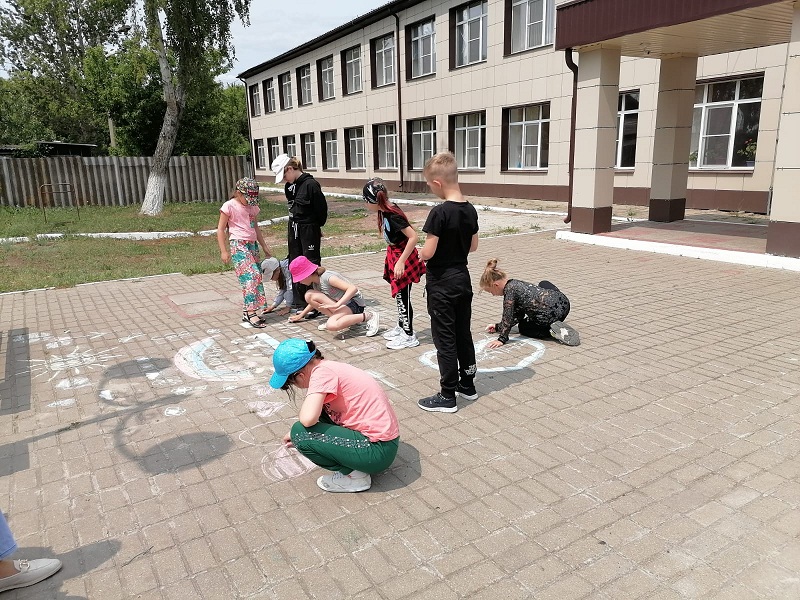 Открытие лагеря.